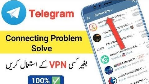How to Fix Telegram Not Working || Telegram Connecting Problem Solved