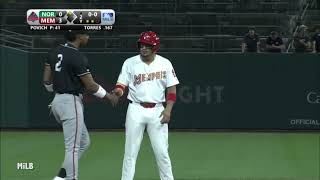 MILB RAMON MENDOZA, REDBIRDS VS TIDES  31 MARZO 2026