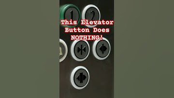 Deze liftknop doet NIETS!