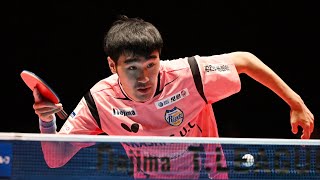 戸上隼輔 vs ヤンアン TBESTGAME 木下マイスター東京 vs 岡山リベッツ 8/11 江戸川区総合文化センター大ホール Shunsuke Togami Yan An 【卓球 Tリーグ公式】
