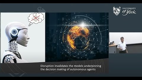 Inaugural Lecture of Radu Calinescu: Resilient Autonomous Systems - Vision and Challenges