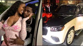 King Combs "GF" Raven Surprises Him With A Custom Maybach Truck For His 28th B-Day 🎈