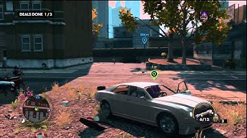 18 Saints Row The Third Zombie Hardcore Walkthrough PS3 HD (Trafficking w/Zimos)