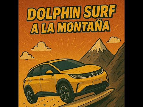 BYD Dolphin Surf climbing