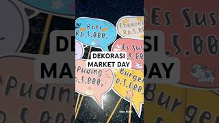 MARKET DAY DECORATION IDEAS #marketday #decoration #schoolmarketday