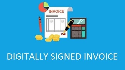 Digital Signature in Tally ERP.9