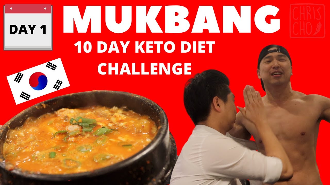 Keto Diet - 10 Day Challenge with ONLY Korean Food (Day One)