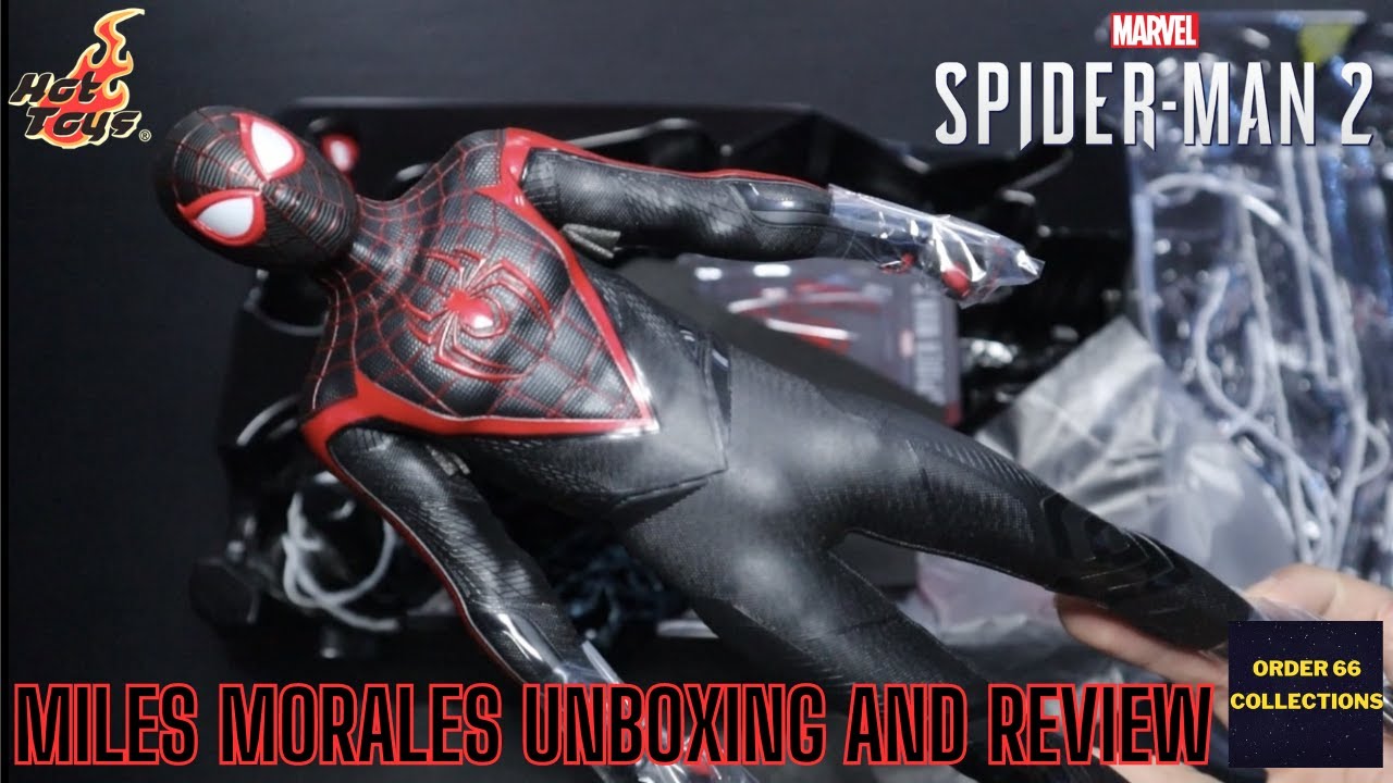 Hot Toys Miles Morales Spiderman 2 Unboxing and Review - Order 66