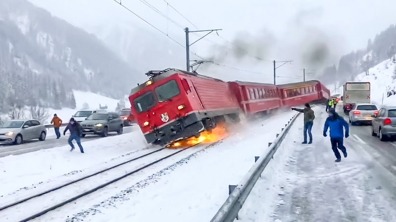 Unbelievable Train Moments Caught on Camera