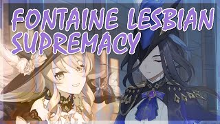 WILL WE FINALLY SEE FONTAINE LESBIANS | Genshin Impact