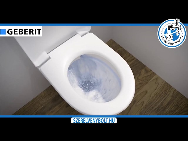 Geberit DouFresh szagelszívó WC-tartály - YouTube