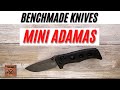 Benchmade Mini Adamas Pocketknife. Fablades Full Review
