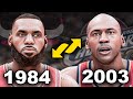 I swapped lebron  jordans careers