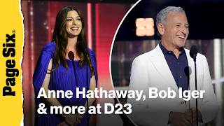 Anne Hathaway Bob Iger Lin-Manuel Miranda and more honored as Disney Legends at D23 2026