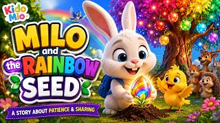 Datos Milo and the Rainbow Seed | Kido Mio Kids Story | Patience & Sharing Actualización