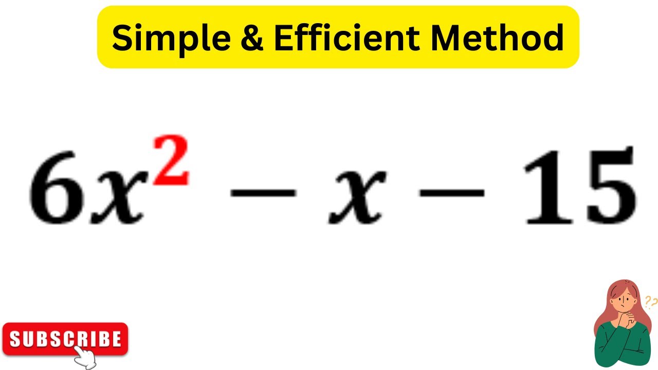 6x 2 x 15 Checkout The Simple Solution YouTube 6x-2-x-15-checkout-the-simple-solution-youtube