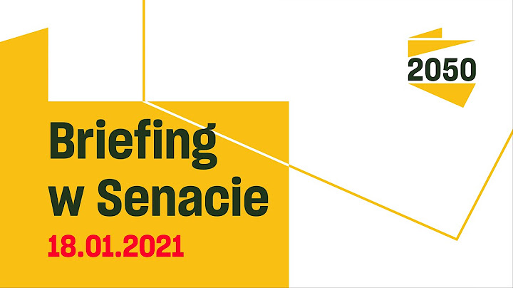 BRIEFING W SENACIE: SENATOR JACEK BURY DOŁĄCZA DO POLSKI 2050