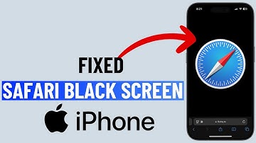 Fix Safari Showing Black Screen on iPhone (iOS 26)