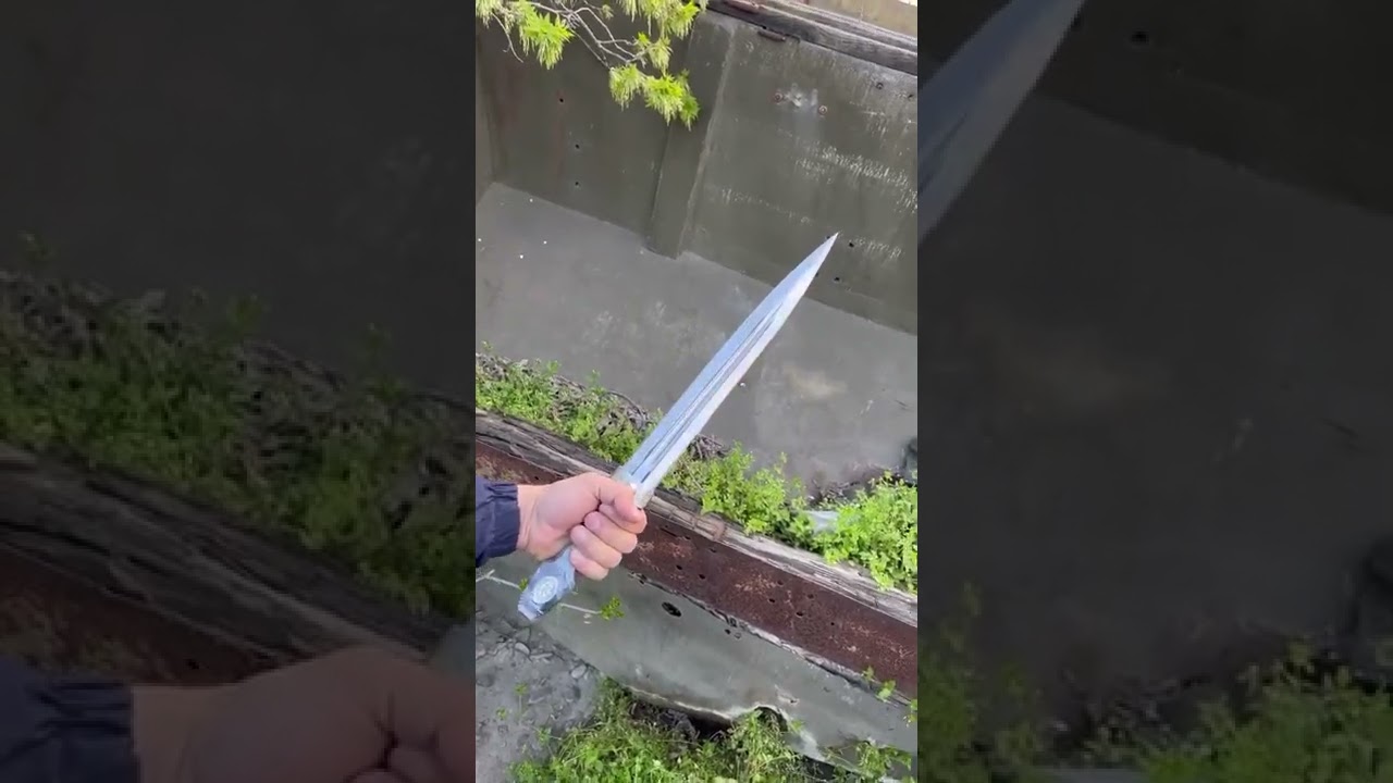 мощный тест на кавказский кинжал | Кизлярские ножи 05