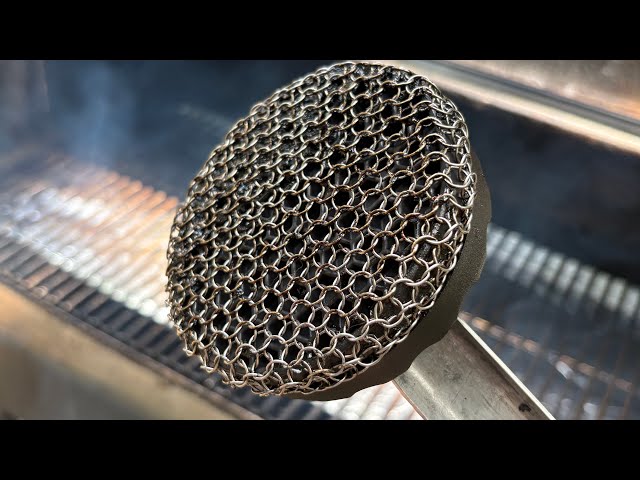 Best Grill Brush EVER? Stainless Steel #MadeInUSA “Smarter Scrubber”