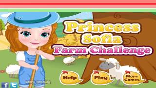 Sofia the First ❤ Princess Sofia Farm Challenge - Disney Cartoon Game for Kids & Children screenshot 1