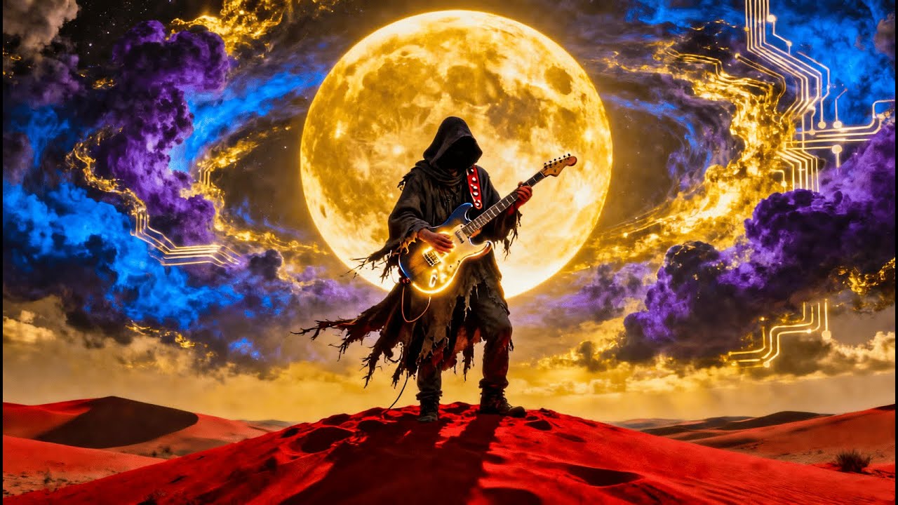 Desert Blues Psychedelic Rock | Chill Instrumental Music