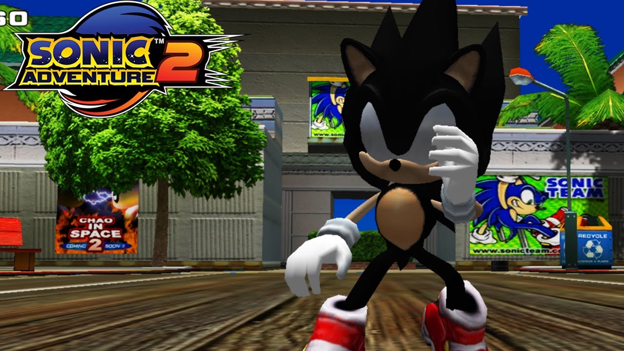 Sonic Adventure 2 - Dark Sonic Mod 