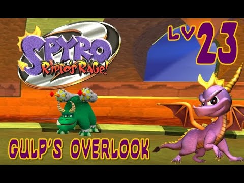 Spyro 2: Ripto's Rage - Level 23: Gulp's Overlook - YouTube
