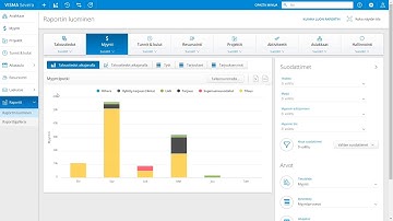 Visma Severa Academy - Yleistä raportoinnista
