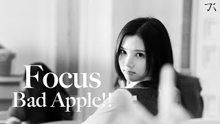 [INST] Focus Bad Apple!! Mashup - Hearts2Hearts X Touhou Project