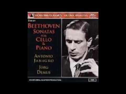 Antonio Janigro, Jorg Demus: Beethoven Cello Sonatas 1 and 2