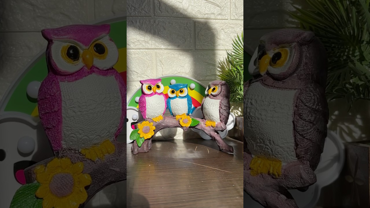 Amazon Finds – Elegant Owl Family Decor for a Cozy Home 🦉✨