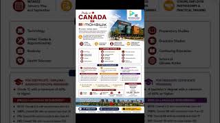 Canada PR pathway, Study at Mohawk College.#studyincanada #studyabroad #reels #yt #canada