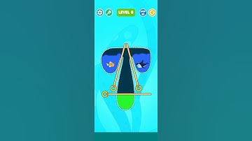 save the fish Level 8 - mobile game/fishdom #shorts
