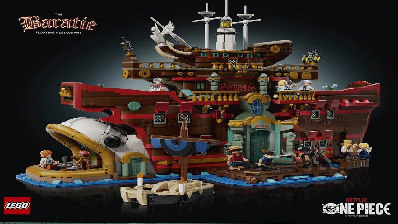 One Piece - The Baratie Floating Restaurant - Season 1 LEGO instructions