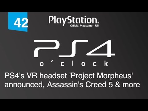 PS4 o'clock news: Morpheus VR headset, Assassin's Creed 5 Unity & more