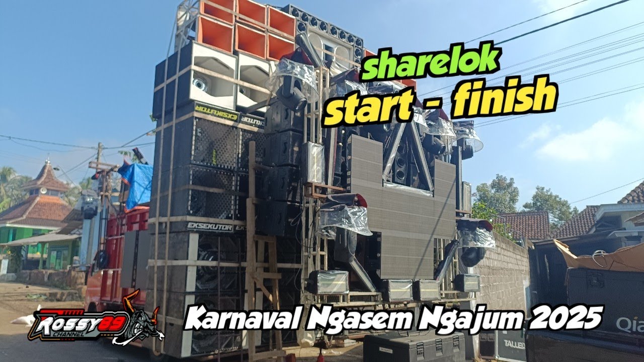 Rute start finish karnaval ngasem ngajum 2025