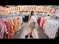 COME THRIFT WITH ME AT SALVATION ARMY. *50% OFF SALE* + "PLUS SIZE TRY ON HAUL