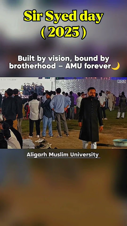 Sir Syed Day At Amu || Hadi Hasan Hall || #aligarhmuslimuniversity #ytshorts