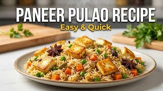 Soft Paneer Pulao Recipe | Easy Lunch Box Recipe | Step-by-Step Guide screenshot 5