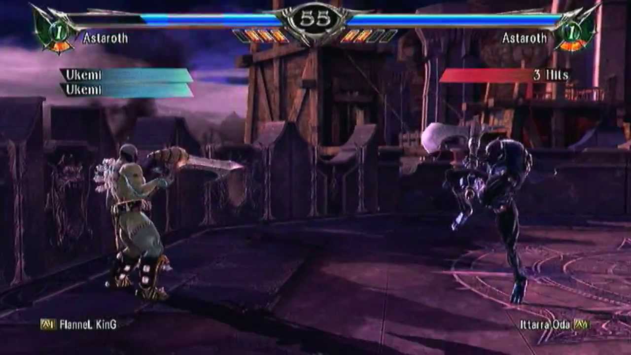 Soulcalibur V: FlanneL KinG (Astaroth) Vs  Ittarra Oda (Astaroth)