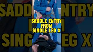 Saddle Entry From Single Leg X
