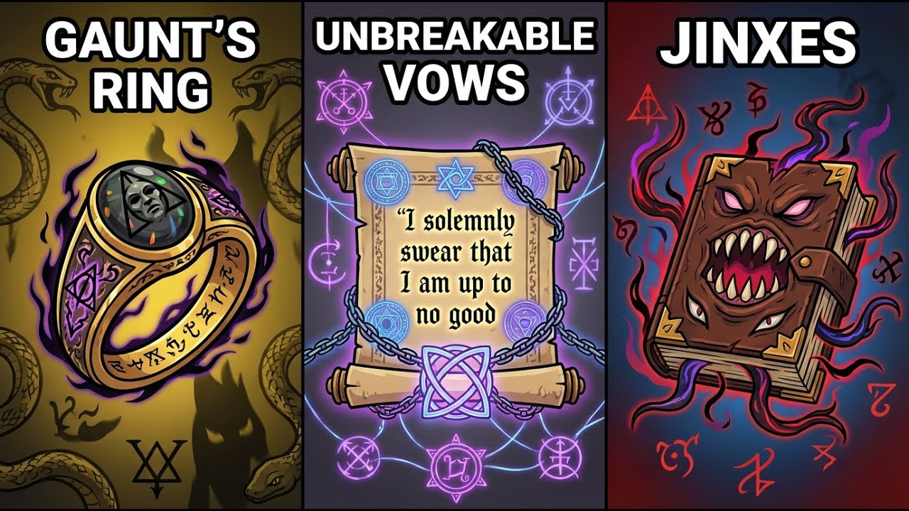 Every FORBIDDEN Spell Not Taught At Hogwarts EXPLAINED