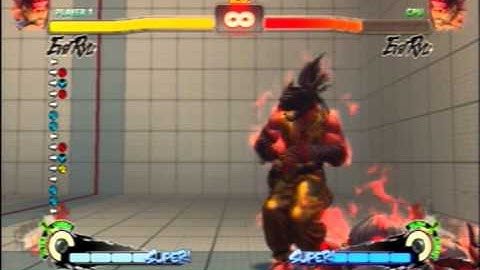 SSFIV AE : Different Evil Ryu Kara Demon choices