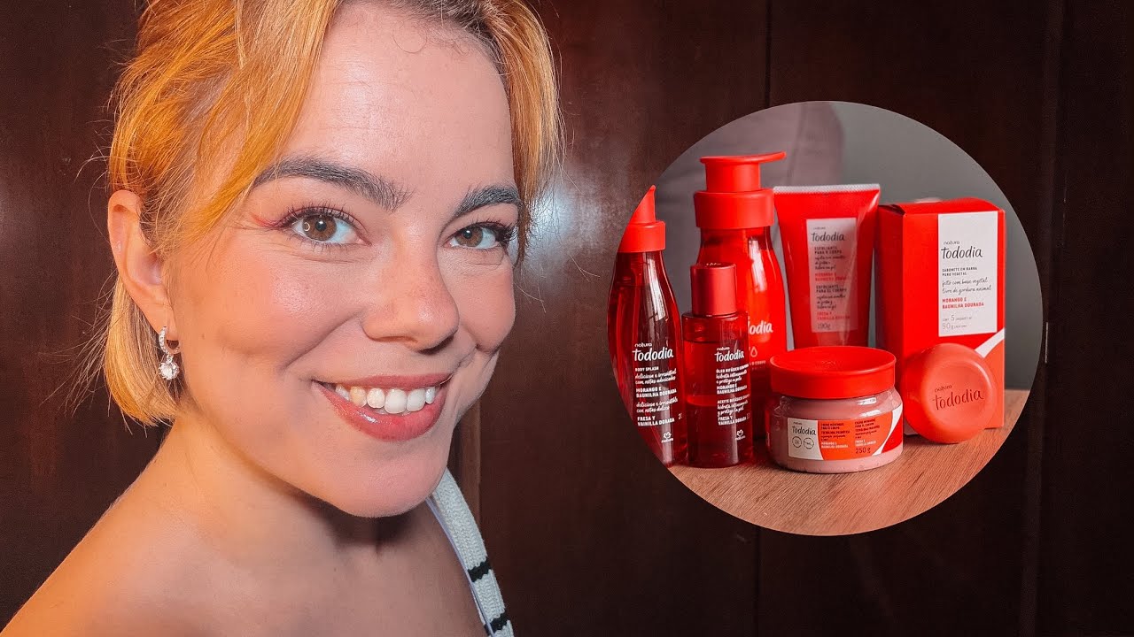 Lançamento Natura Tododia Morango e Baunilha Dourada 2026