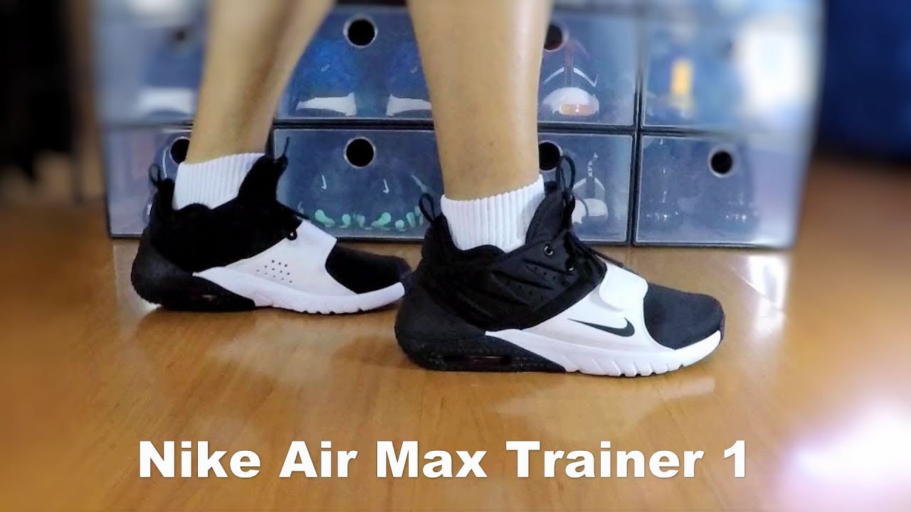 soplo Alergia visión Nike Air Max Trainer 1 - On Feet - YouTube