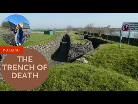 Vídeo: War is Hell: The Trench of Death em Diksmuide, Bélgica