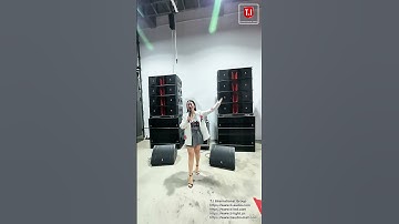 T.I Audio Pro3123 Dual 12 inch Three Way Line Array  Popular New Set Up🔥🔥