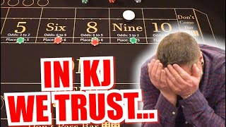 🔥HAVE FAITH!🔥 30 Roll Craps Challenge - WIN BIG or BUST #411