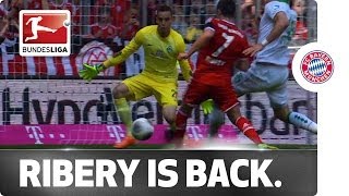 Franck Ribery Finds His Shooting Boots Again